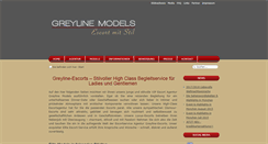 Desktop Screenshot of greyline-escorts.de